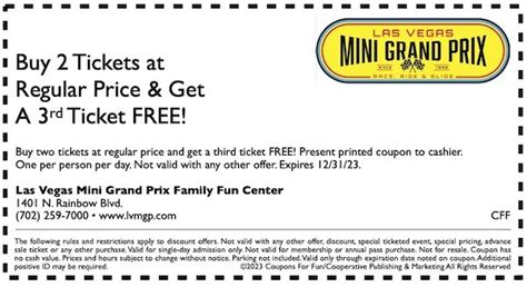 lv mini gran prix coupons|groupon mini grand prix.